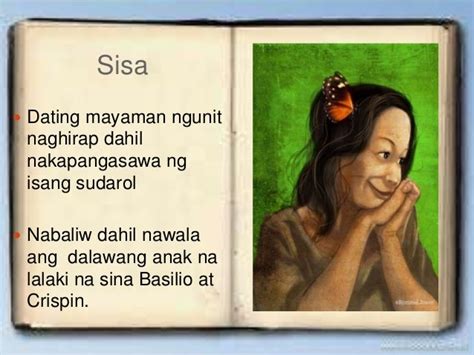 isang maswerteng kapatid na naman ang nakatikim ng diwata|Noli Me Tangere Characters Flashcards .